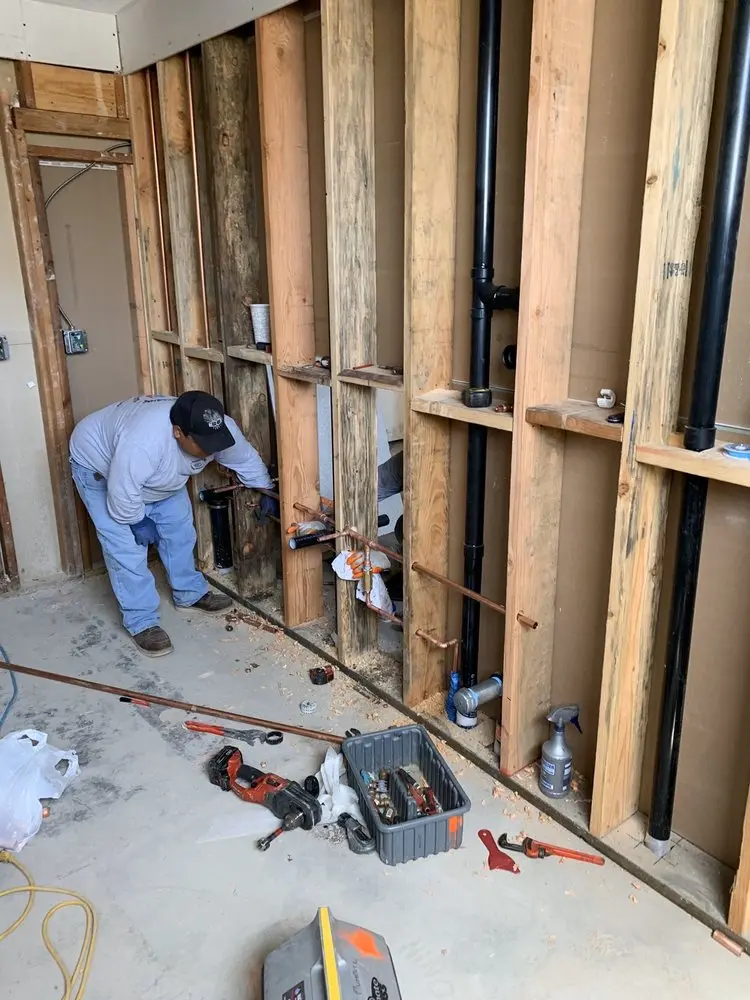 Commercial rough-in plumbing for Gas Line Repair in Boylston Center